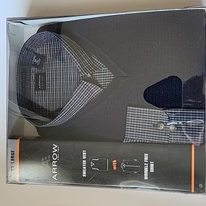 Arrow men's shirt and vest gift set